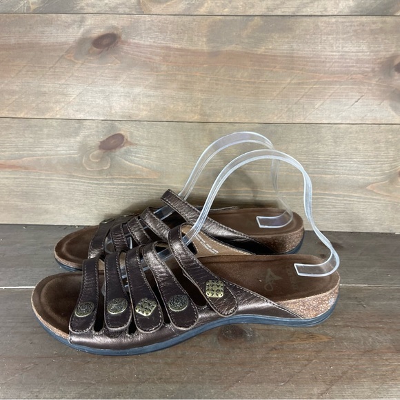 Dansko Shoes - dansko womens size 42 shoes brown leather strappy comfort sandals
